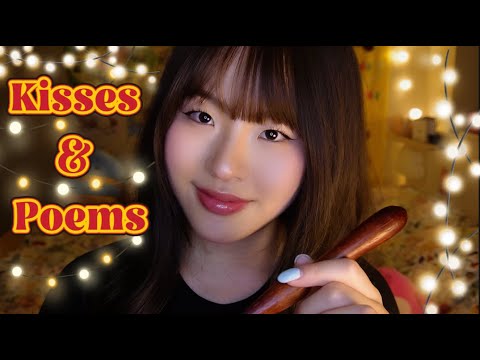 ASMR Girlfriend Kisses You & Reads You Love Poems to Sleep 😘 ft. Personal Attention Triggers