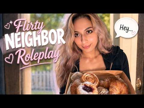 Your Flirty Neighbor Brings You Homemade Treats… 🍓 ASMR Roleplay