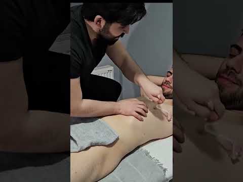 ASMR CHEST LEG MASSAGE  #sleep #massage #relax #amazing #asmr #shortvideo