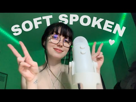 une vidéo ASMR soft spoken pour bien commencer le mois :)