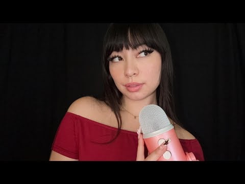 ASMR Extremely Close Mouth Sounds & Hand Movements