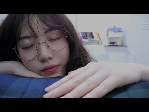 ASMR 토닥토닥 불면증친구 재워주기 / 시각적트리거 / Cure your insomnia / Get you to sleep Role Play