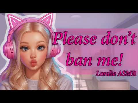 ASMR Fake Gamer Girl Begs you Not to Ban her F4A