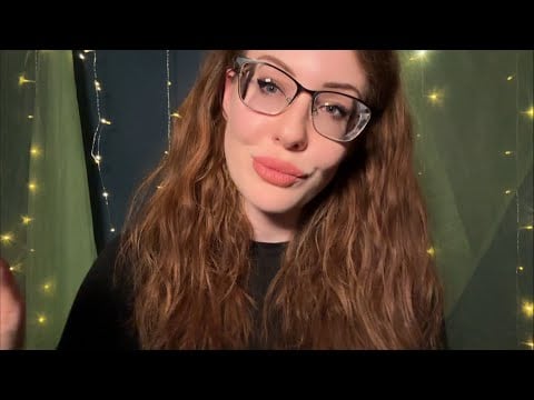 ASMR soft spoken affirmations + Hair Clip Trigger
