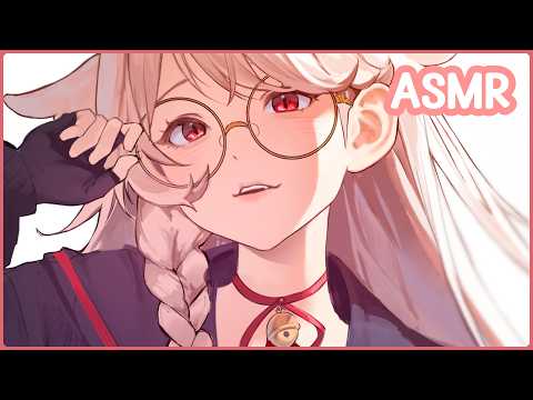 [ASMR ໒꒱] affectionately eating the worms in your brain ♡ (mouth sounds, whispers, fluffy headpats)