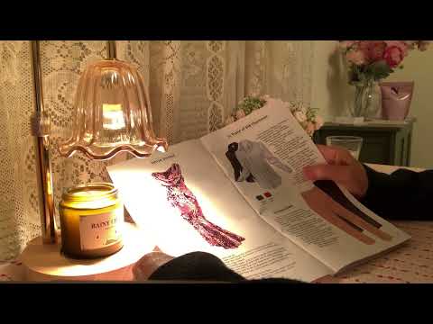 ASMR J. Peterman Clothing Catalog (soft spoken reading and comments)