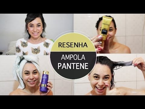 Resenha: Ampola 3 minutos milagrosos da Pantene " HIDRO-CAUTERIZAÇÃO"