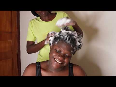 ASMR Relaxing Hair Wash & Intense Scalp Scratching 💆‍♀️