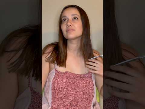 ASMR hairplay #haircut #asmr #relax #fallasleep #realperson