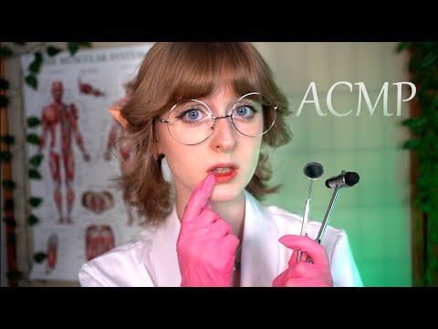 АСМР Странный Медосмотр от глупенькой эльфийки, которая притворяется врачом | Ролевая игра