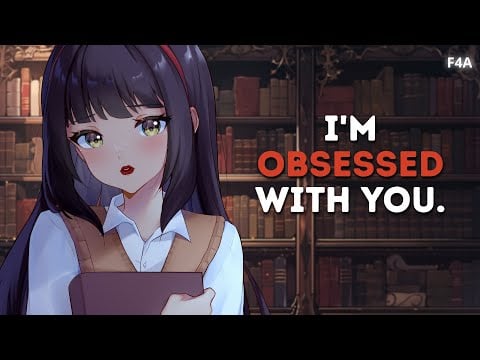 Trapped in the Library With Your Flirty Classmate 😧 | Obsessed With You | A Little Creepy | Yandere