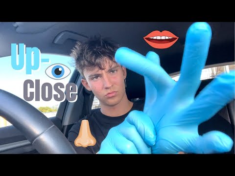 ASMR | REARRANGING YOUR FACE  👦🧤 (Up-Close & Personal)