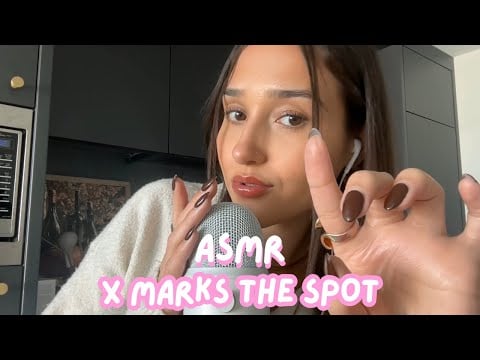 asmr - x marks the spot (tingly hand movements) ✨