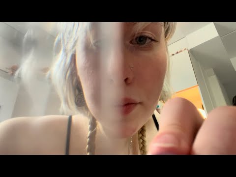 lofi asmr! [subtitled] drawing on your face with pencil!