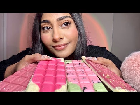 ASMR CHOCOLATE MUKBANG | Tapping, Scratching, Eating & Mouth Sounds