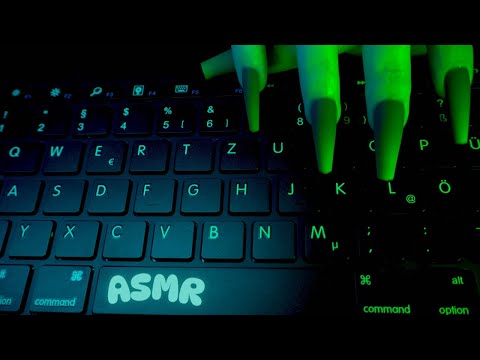 ASMR Keyboard Typing Sounds (no talking)