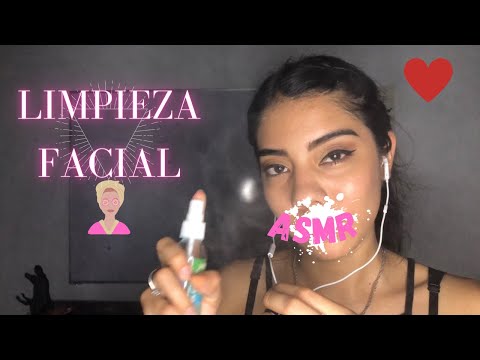 LIMPIEZA FACIAL | Tocando Tu Carita | Asmr😍🥰