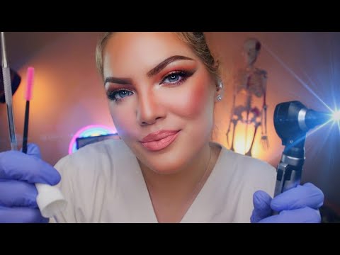 ASMR Unclogging your Ears then Clogging for Science & Funsies | Lots of Otoscope and Ear Cleaning