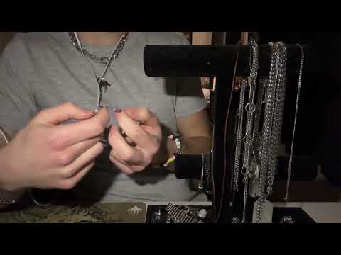 ASMR with my Jewelry collection 
