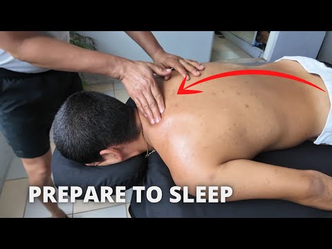 Soothing ASMR Face Down Massage | Ultimate Relaxation Experience