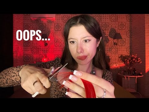 ASMR: Lady with Strong Russian Accent does your Hair 💇🏻‍♀️