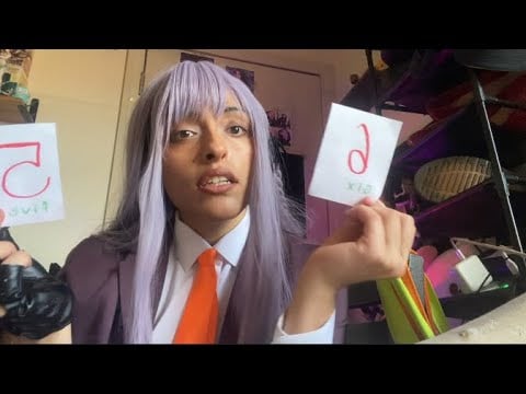 danganronpa asmr rp | kyoko kirigiri uses deductive reasoning to teach u addition (u are 4 yrs old)