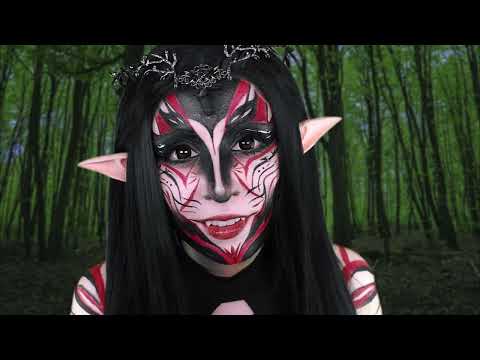 ASMR Roleplay - Dark Alien Inspection ~ A Spooky Encounter in The Woods 🖤