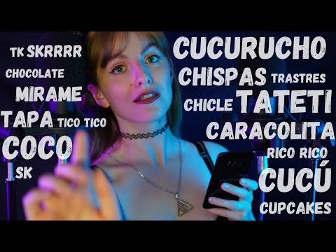 ASMR Palabras DETONANTES cosquillosas