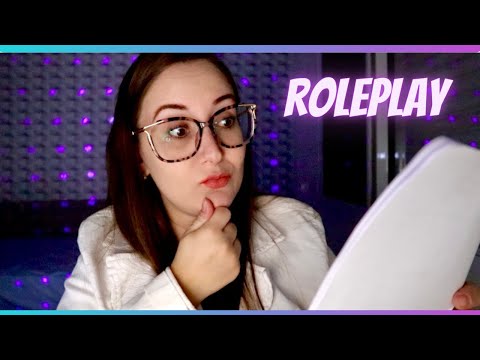 ASMR ROLEPLAY: MÉDICA CONTANDO QUE VOCÊ ESTÁ GRÁVIDA! 🤰 P.S.: Você é adolescente!