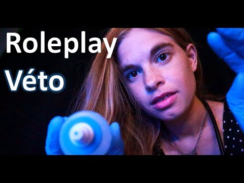 [ASMR] Roleplay vétérinaire - animal - gant latex, pince épilée