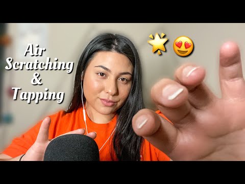 ASMR~ Invisible/ Air Tapping & Scratching To Help Relax You ❤️🙌🏼