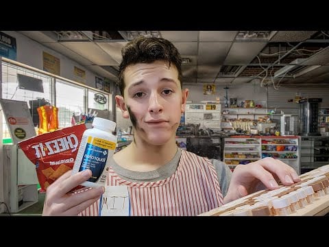 ASMR Jersey Cashier at the Sketchy Gas Station Checks You Out (you just got divorced)
