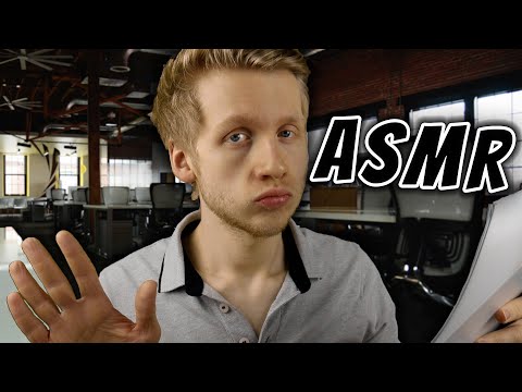 ASMR | Der BEAMTE hat alle Zeit dieser Welt bei deinem ANTRAG!