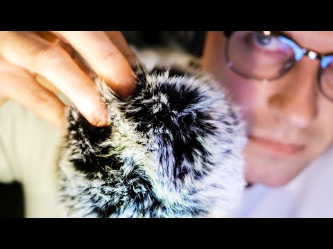 EXTRA DEEP ASMR Brain & Scalp Massage (NO TALKING) Fluffy Ear to Ear Mic Brushing, Scratching