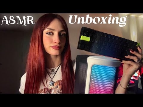 ASMR UNBOXING nuevo Teclado RK⌨️ 🤍🪽