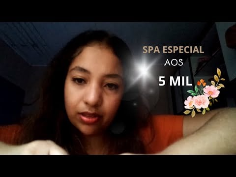 ASMR SPA para o corpo todo: Escalda pés, massagem nas costas, alívio das tensões na cabeça