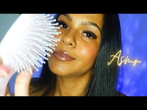 PENTEANDO SEU CABELO ATÉ VOCÊ DORMIR ASMR