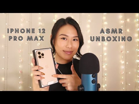 ASMR iPhone 12 Pro Max Unboxing (Whispering) ✨