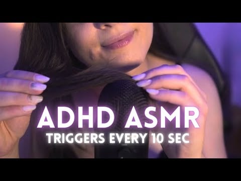 I TRIGGERS CAMBIANO OGNI 10 SECONDI! (ASMR per ADHD)