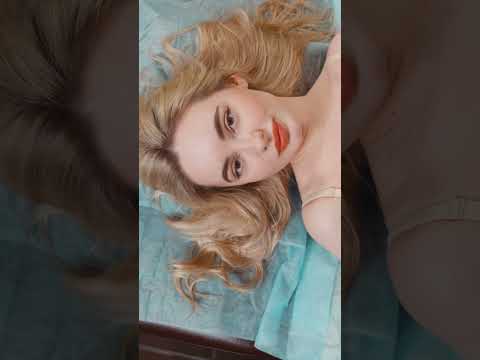 ASMR relaxing leg and abdominal massage for Yaroslava #asmrmassage