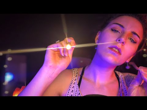 ASMR Ear Cleaning Roleplay // Pen Light, Spraying, Gloves