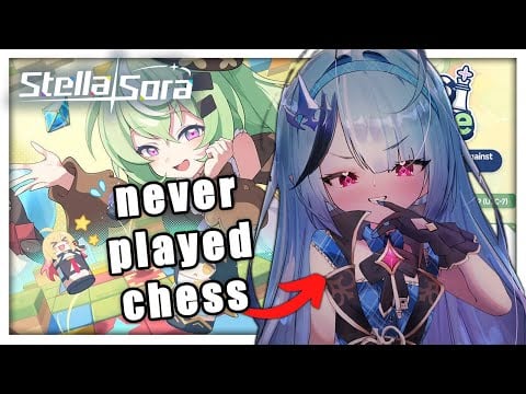 I Did NOT Study for This 😭 Anime Girl Playing Anime Chess【Stella Sora】