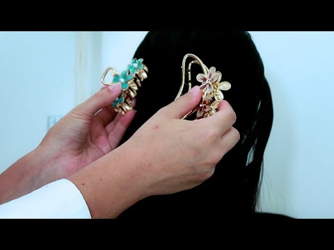 ASMR Hair Brushing and Styling | Soft Spoken Unintentional ASMR with a Scalp Massage