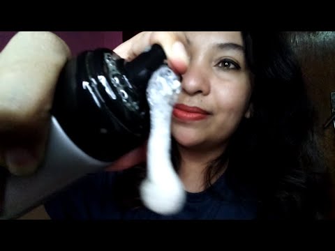 ASMR Skincare caseirinha cheia de espuma para deixar seu sono mais refrescante 🧼