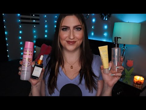 ASMR | Current Skincare Favorites 💙