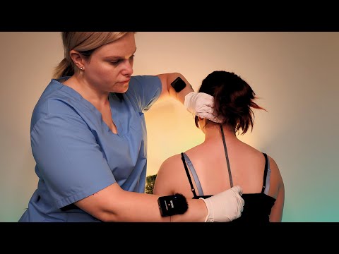 Real Person ASMR Orthopaedic Exam - Checking Neck, Spine & Back Health