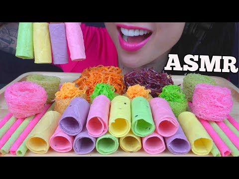 ASMR THAI SNACKS (SATISFYING CRUNCHY EATING SOUNDS) NO TALKING | SAS-ASMR