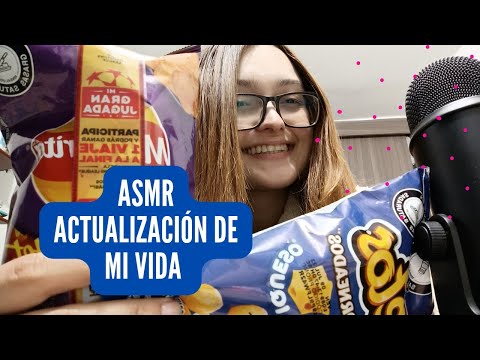 ASMR COLOMBIANO | Te cuento qué está pasando en mi vida. MOUTH SOUNDS ❤️🙏