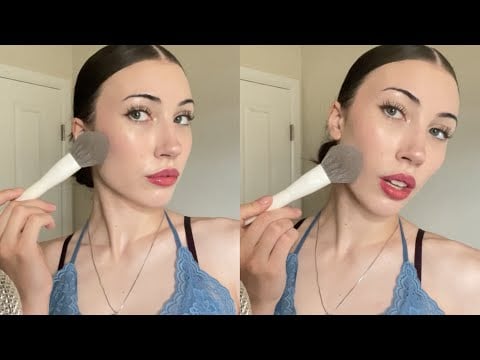 ASMR | Doing My Makeup: Lots of Whisper Rambles