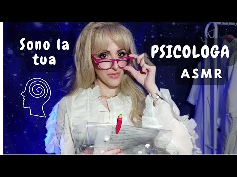 SONO LA TUA PSICOLOGA~1°appuntamento👩🏼‍⚕️| ROLEPLAY ASMR ITA 🇮🇹